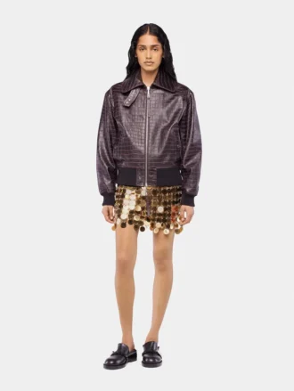 De gouden glitterrok
