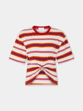Kort T-shirt van katoen