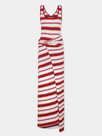 Lange jurk van jersey