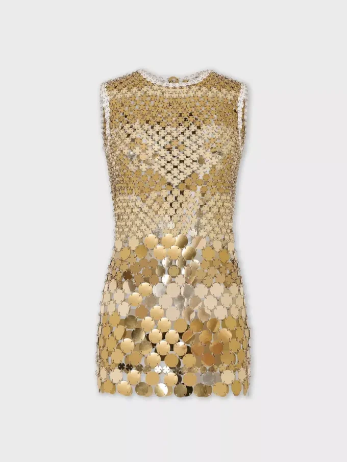Mini-jurk in assemblage