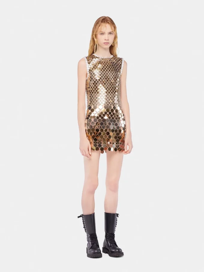 Mini-jurk in assemblage