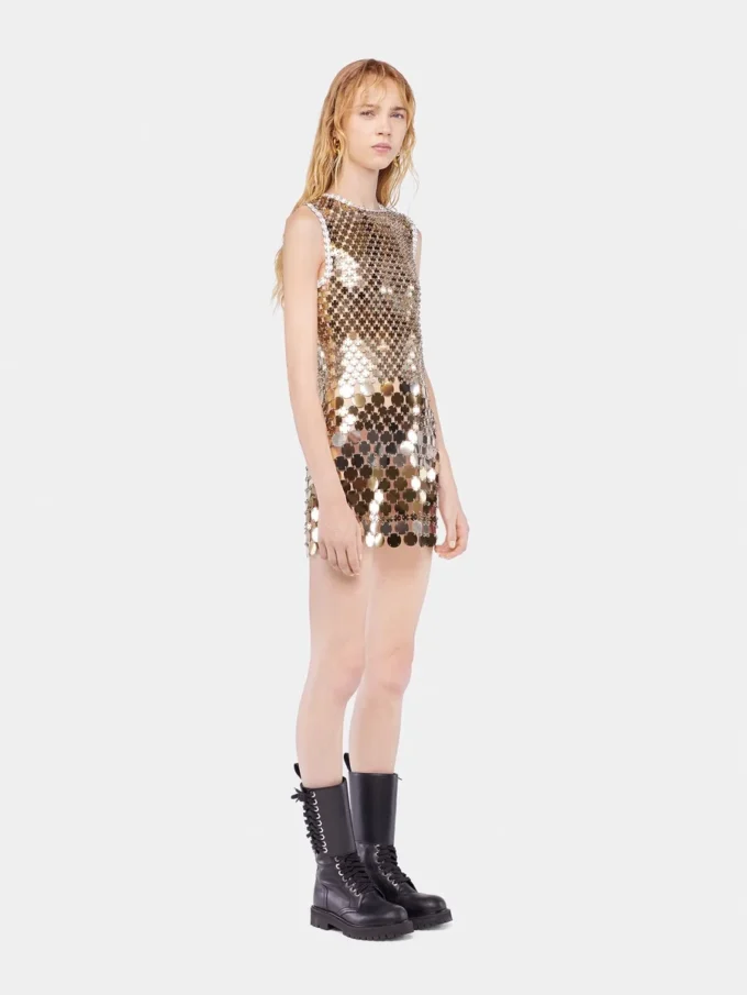 Mini-jurk in assemblage