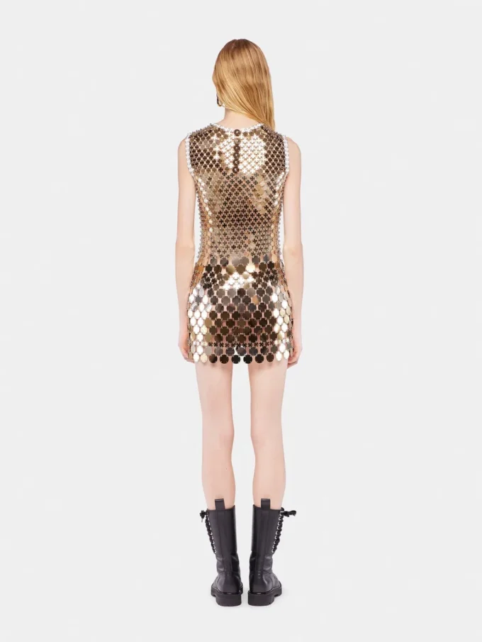 Mini-jurk in assemblage