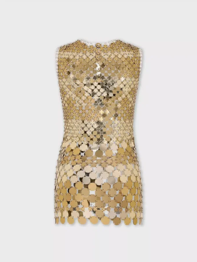 Mini-jurk in assemblage