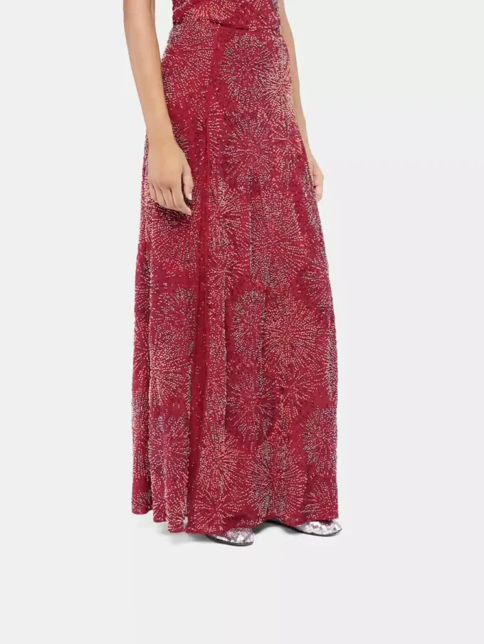 Rok met parelborduursels
