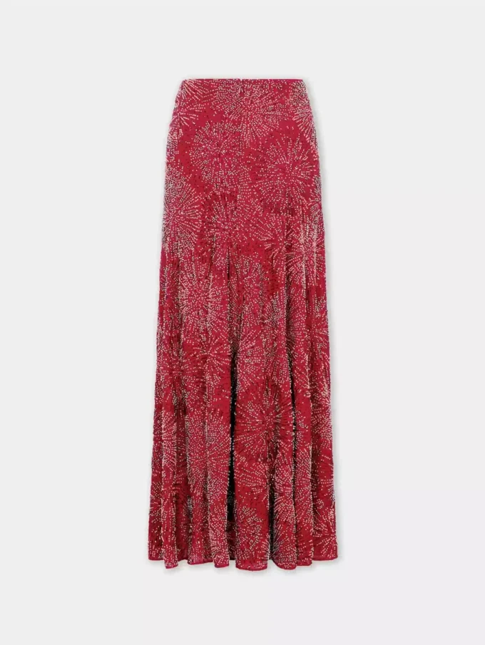 Rok met parelborduursels