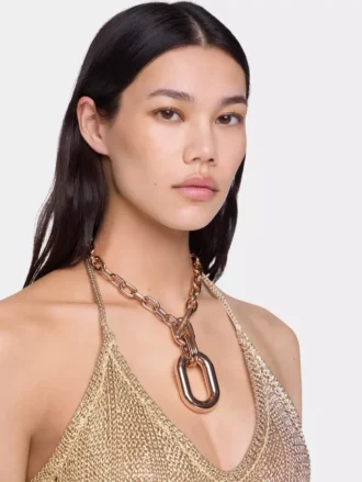 Roségouden XL Link ketting